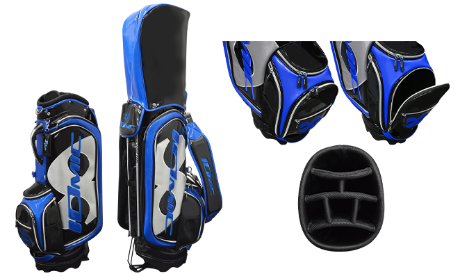 Stand Caddie Bag 2019ブラック×ブルー